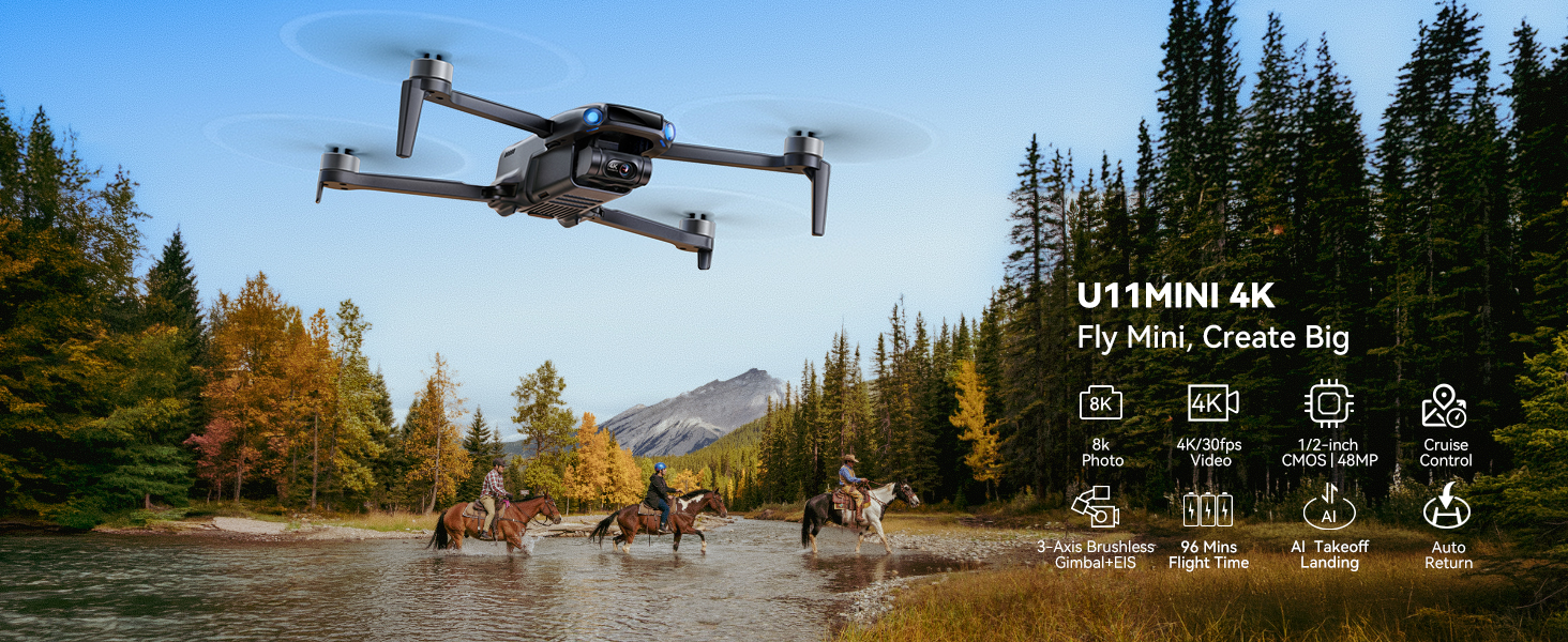 Ruko U11MINI 4K Drone Review: A Compact Powerhouse for Aerial Adventures